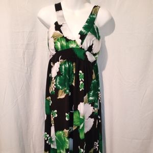 Steven Wear, woman's Long hawaiian dress